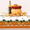 AnyDesign Fall Tablecloth 60 x 104 Inch Rectangle Orange Autumn