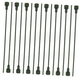 BESPORTBLE DIY Flower Stems 15pcs Plastic Flower Sticks Extension Perfect for Floral Arrangements Decor