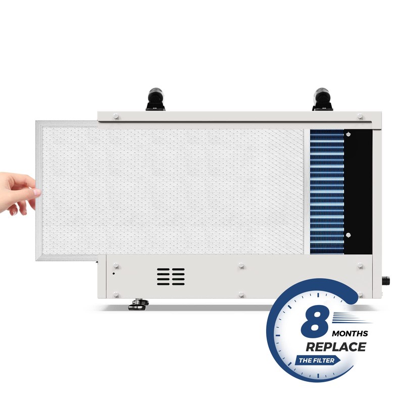 AlorAir MERV-8 Filter Replacement Set for Basement Dehumidifiers Sentinel HD55,Sentinel