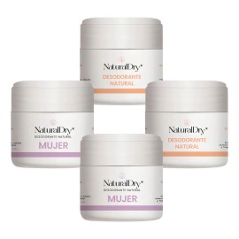 Pqt 4 Desodorantes 100% Natural 2 Lavanda - 2 Verbenena Lavanda y Verbena