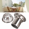 Roof Floor Drain Stainless Steel Non Blocking Balcony Outdoor Rain