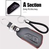 KASER Faux Leather Protective Case Key Fob Car Key Compatible