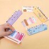 5Pack Cute Animals Self-Stick Index Tabs Sticky Note Tabs Cartoon