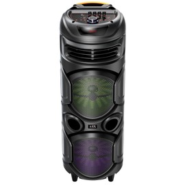 Audiobox ABX-2900R Dual 8" Party Bluetooth Speaker - Light Weight with RGB Lights, Dual Channel Sound for Parties, DJ, Karaoke Ready