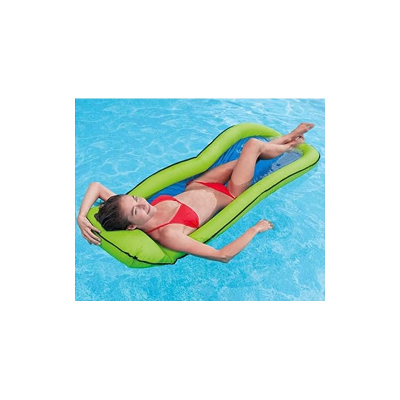 Intex Mesh Lounge Air Mattress 178 x 94 cm, Green