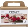 Crepe Paper Set - Christmas Decoration - Pack of 9