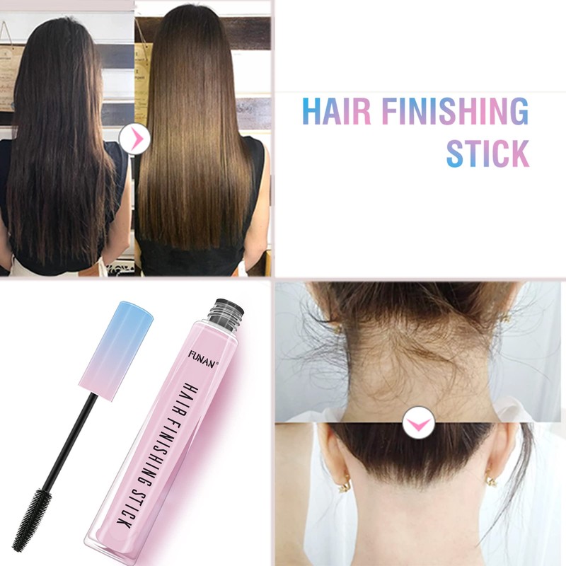 Hair Finishing Stick 2 Pack, Flyaway Feel Stick Hair, Small