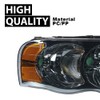 G-PLUS Headlights Assembly, Compatible with 2002 2003 2004 2005 Dodge