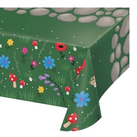 Gnomes All Over Print Paper Tablecover, 137 cm x 259 cm Size