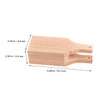 GRIRIW Wooden Plantain Smasher Press Non Stick Potato Slicer for