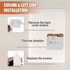 Sun Shade Replacement Parts, Cordless Crank Kit, Roller Blind mounting