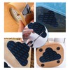 12 Pcs Rug Gripper for Laminate Floor Anti-Slip Rug Sticker