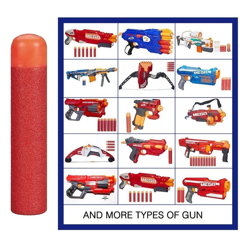 Mega Dart Refill Pack 9.5CM Compatible with Nerf Mega Guns,