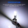 jingfei 4PCS H1 6000K Super White 80W LED Headlight Kit