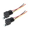 RATCHROLL 4 Pins 12V 80A 2 Pcs Auto Relay with