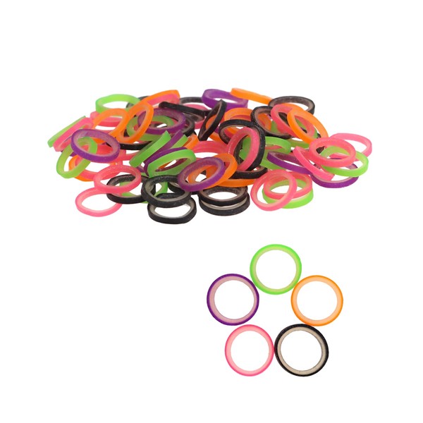 DBOO 100Pcs/set Dental Elastic Teeth Rubber Band Oral Orthodontics Tool