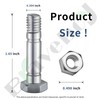12 Pack 710-0890 Shear Pins With Nuts Compatible with MTD