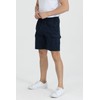Kendindza Men's Cargo Shorts with Pockets, Zip and Drawstring -