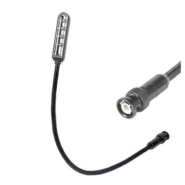 JXRYWF 22 inch BNC Port Flexible Gooseneck Light DJ Mixer LED Gooseneck Lamp for Light Control Equipment (BNC Port)