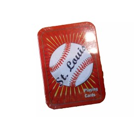 UNBRANDED St. Louis Baseball Playing Card Set With Collector Tin
