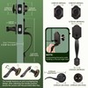 Moquin Double Door Handle Set for Front Door, Classic Double