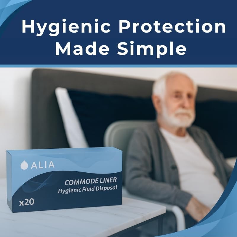 40 x ALIA Commode Liners | 40 Bags | Super