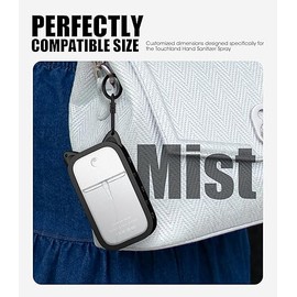 Silicone Case Compatible with Touchland Hand Sanitizer Spray