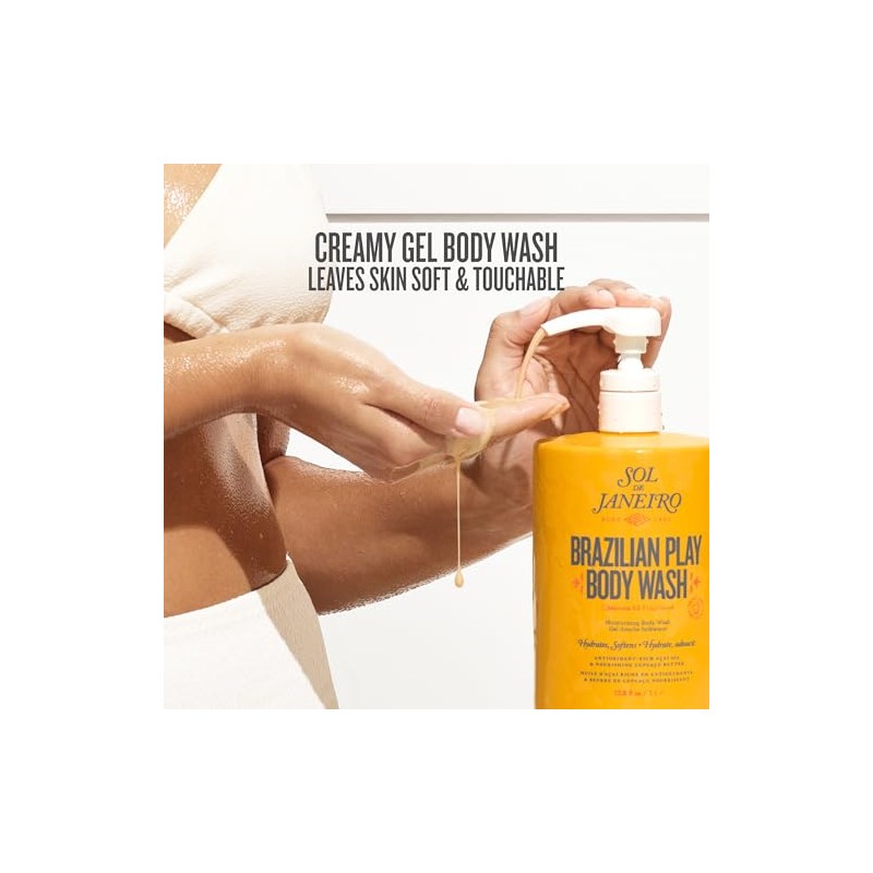 SOL DE JANEIRO 4 Play Moisturizing Shower Cream Gel Body