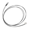 2PCS Fiber Optic Sensor Flat Thin Reflection Optical Fiber Sensor