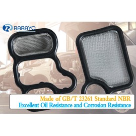 VVT - Juego de tapa de válvula de junta solenoide para Honda CR-V Civic Accord Element | Acura RSX TSX RDX | 15815-RAA- A02 & 15845-RAA-A01 & 91319-PAA-A01