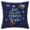 Spwasplo Book Lovers Gifts Pillow Cover 18x18 Inch - Librarian