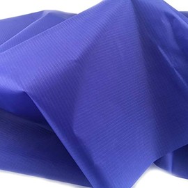 Rose Flavor Nylon Ribstop Waterproof Fabric 1.7OZ 70D 58“ by 1 Yard(Royal Blue)