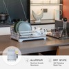 BRIAN & DANY Aluminum Dish Drying Rack, Dish Racks for