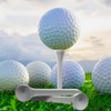 Garegce 70mm 83mm White Wooden Golf Tees 100PCS Sustainable Biodegradable