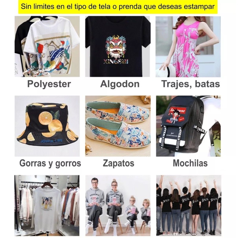 Ibepsa Impresión En Film Dtf 30x42cm Full Color