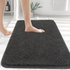 Myting Grey Bath Mat 40x60 cm Super Absorbent Bath Mats