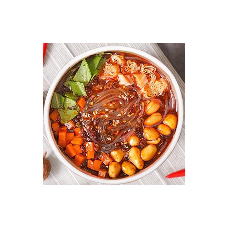 Ethnic Acidic Powder, 5-Piece Set, Super Spicy, Sunra-hung, Chinese Ingredients