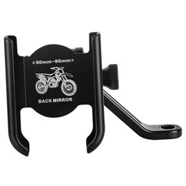 Gadpiparty Adjustable Bike Phone Mount Sturdy Cell Phone Holder for Motorcycle Bicycle Handlebar Easy to Install Durable Aluminum Alloy for Navigation and Hands Use