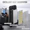 TOPAUBUB Garage Light 8 Pack 120W, 12000LM LED Lights for