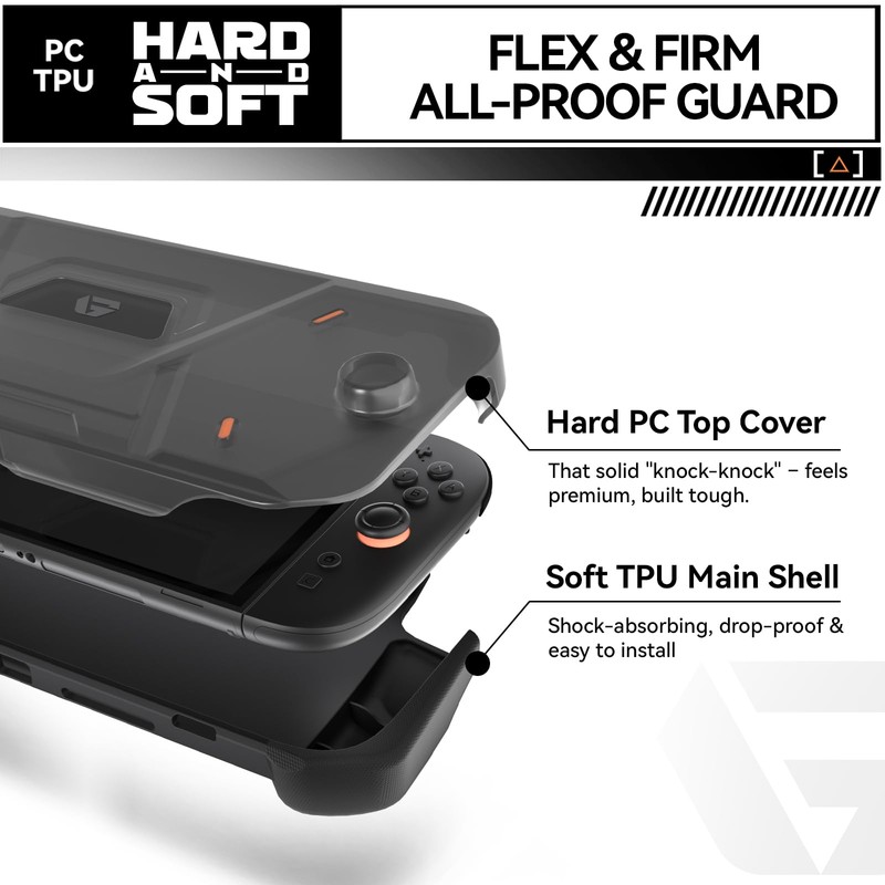 G.S.TAC Slim Hard Case Compatible with Switch 2 (2025), Anti-Scratch