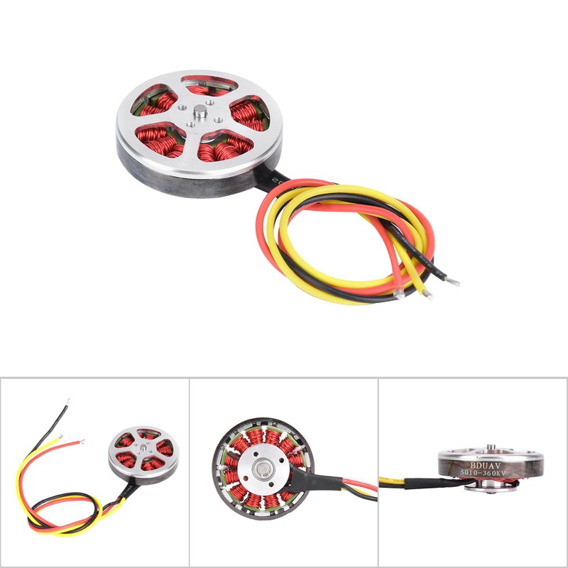 5010-360KV 1PCS Metal Outdoor Big Load Multiaxis Thick Line Hollow
