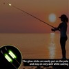 Gemscream 50 Pcs Fishing Rod Glow Stick Holder Night Fishing