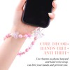 4 PCS Cute Phone Charms Aesthetic Y2K Cellphone Wrist Strap