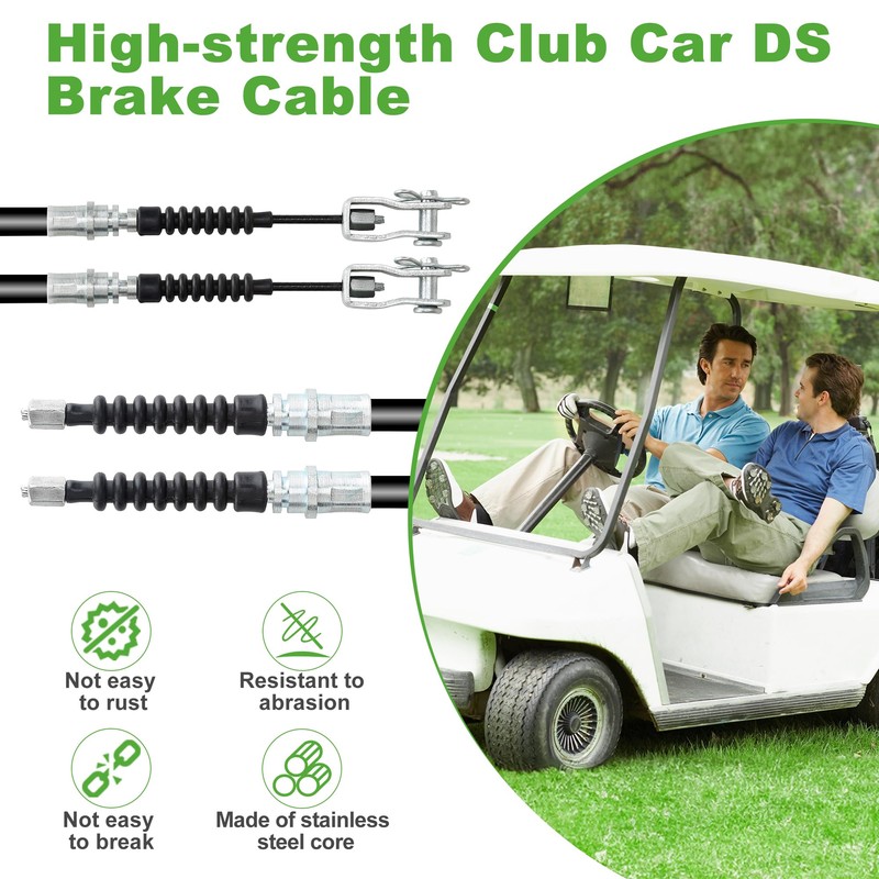 10L0L Golf Cart Brake Cable for Club Car DS 2000-up