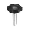 TA-VIGOR Clamping Screw Knob Star Shaped M8 x 30mm, 48mm