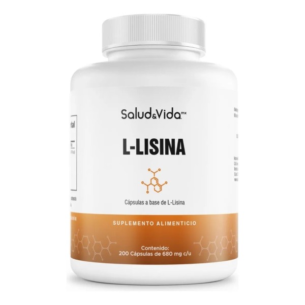 L-Lisina - 1074 mg por Porción (2 al Día) Aminoácido