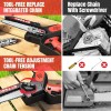 MITOOL KIT Mini Chainsaw Cordless Portable 6in Small Handheld Electric