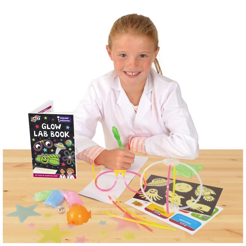 Galt Toys, Glow Lab, Science Kit for Kids, Ages 6