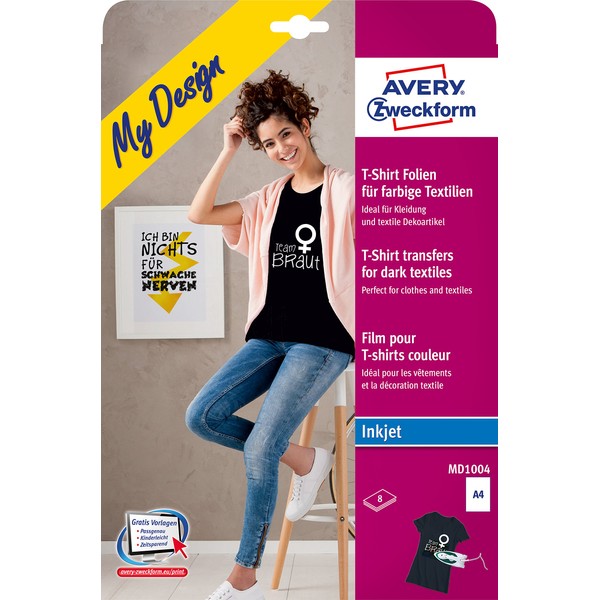 AVERY Zweckform MD1004 Textile Film (A4 210 x 297 mm)