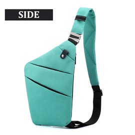 Crossbody Travel Bags for Women, New Theft Proof Safe Slim Sling Travel Purses, Personal Flex Shoulder Bag for Men Women